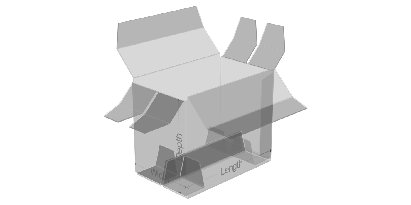 O009_DividerCarton4x2Cell(F208T)